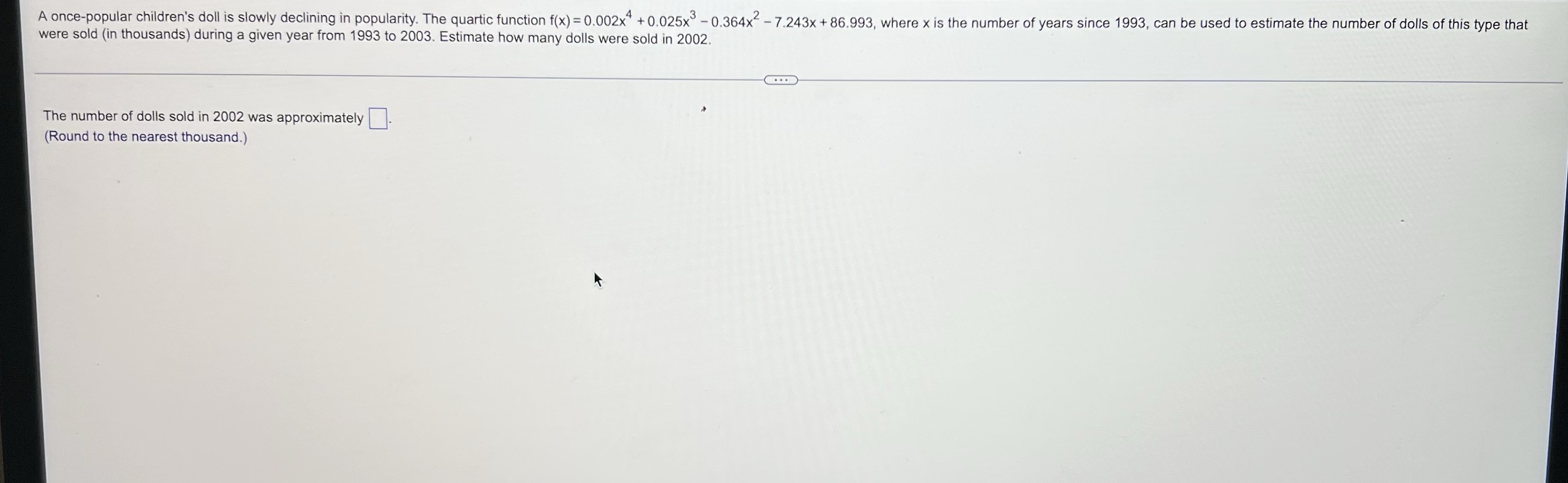 A once-popular children's doll is slowly