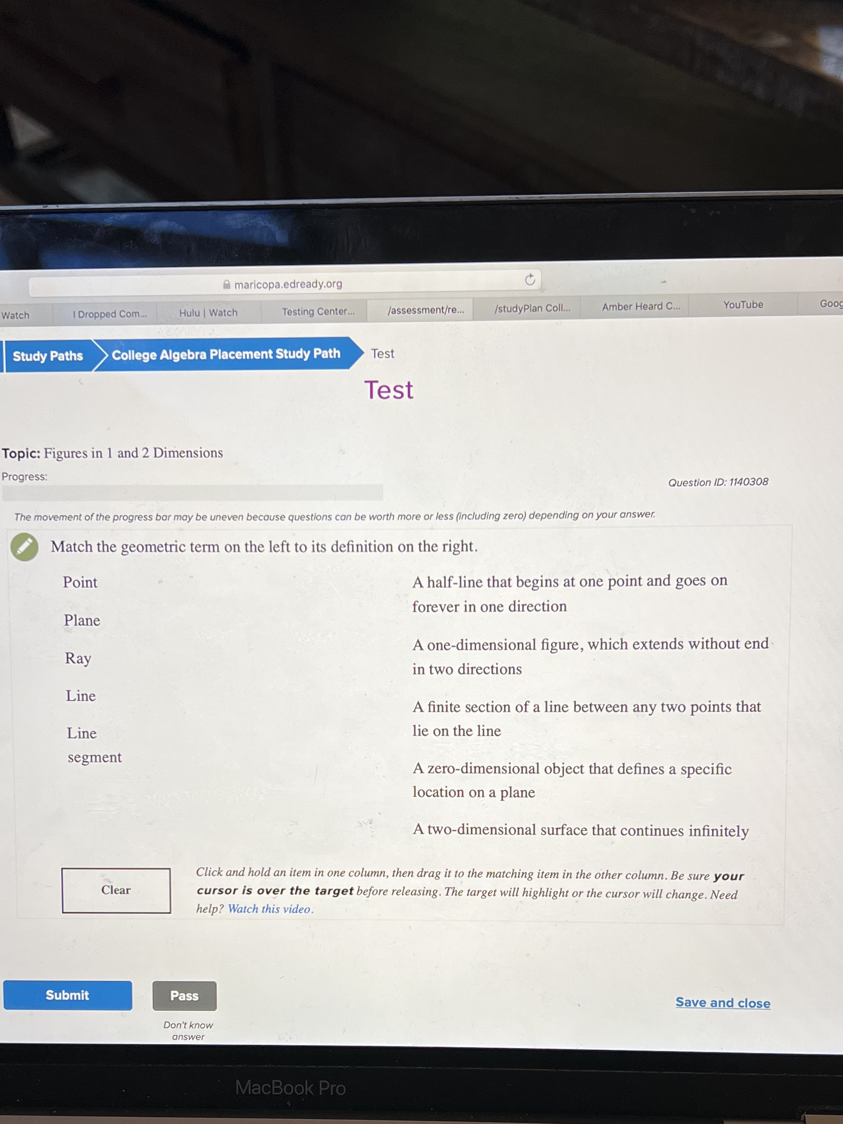 maricopa.edready.org C I Dropped Com. Hulu |