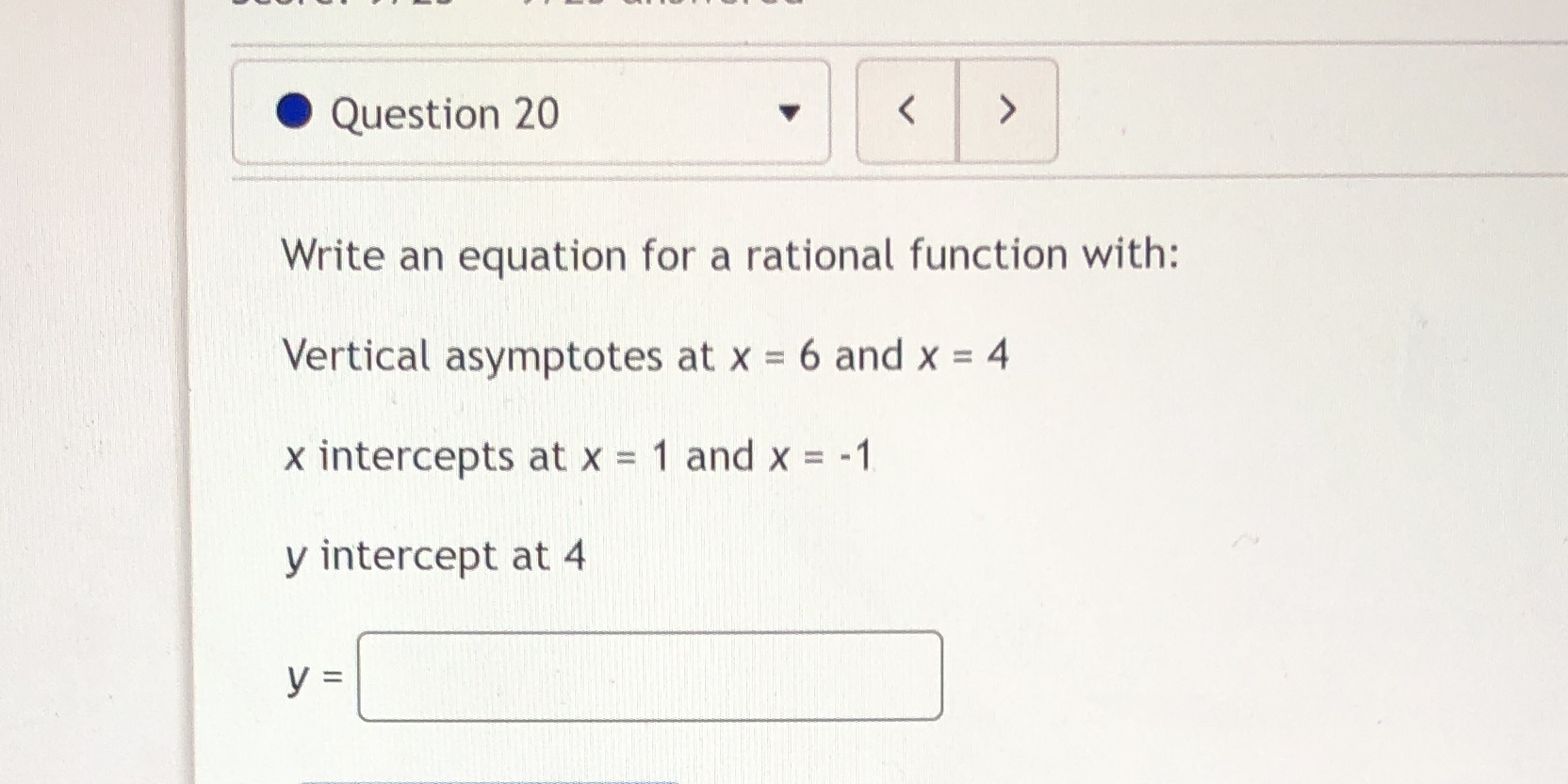 Could I get some help solving this? Thanks