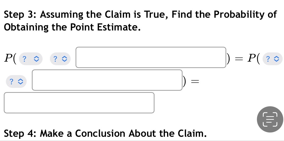Step 3: Assuming the Claim is True, Find the