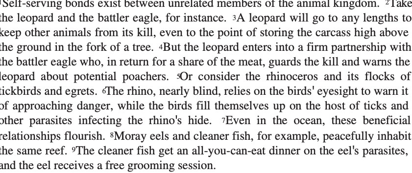 LLieu-serving bonds ex1st between unrelated