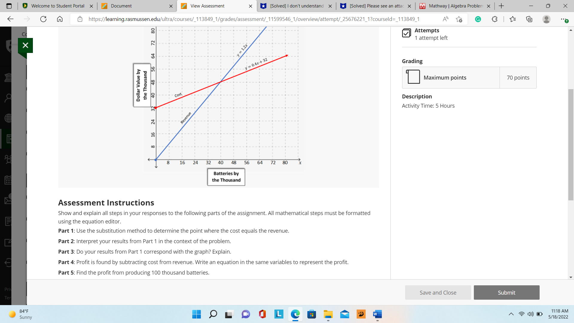 Welcome to Student Portal X Document X View
