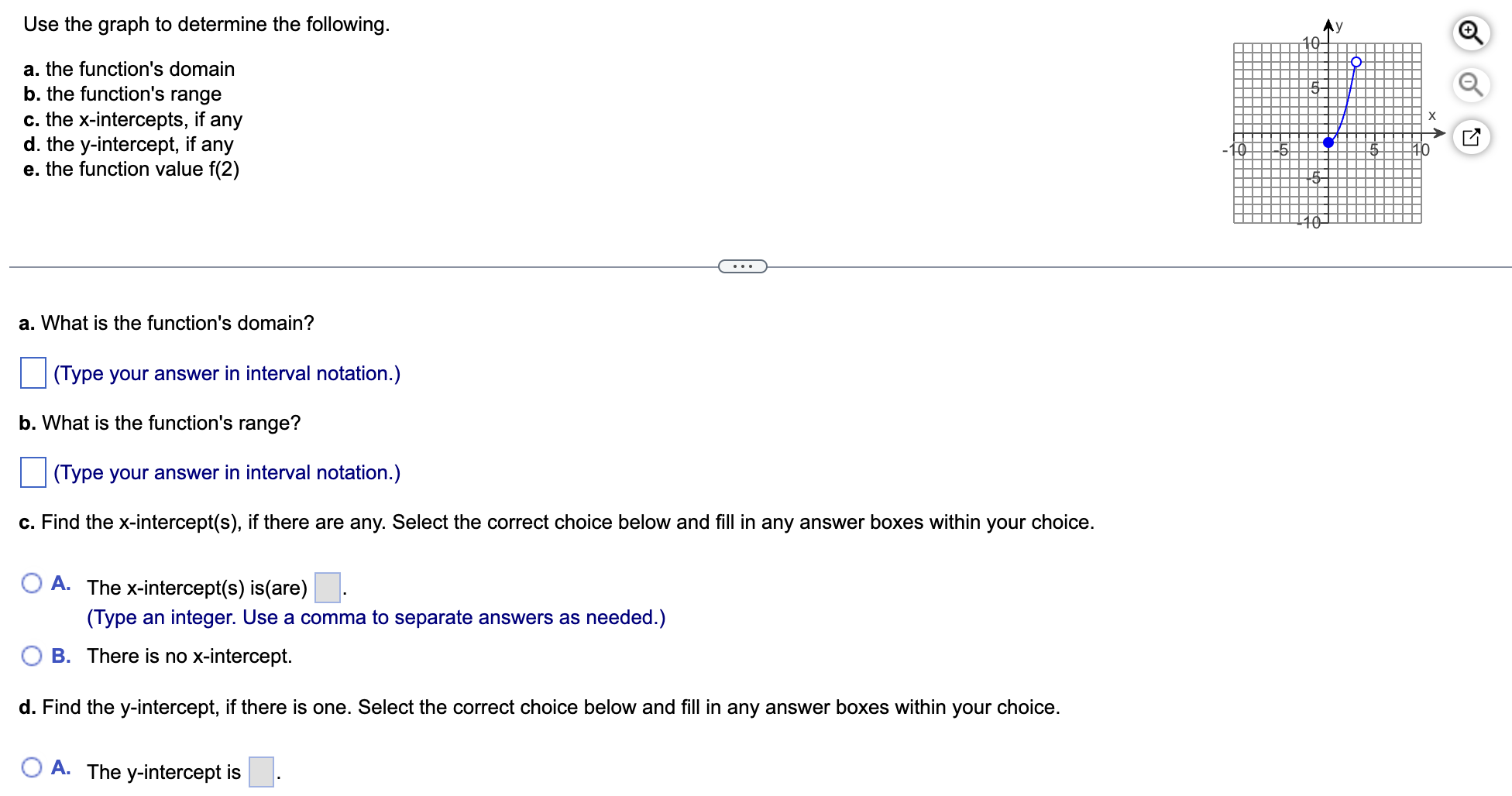 Describe how the graph of g(x) = 34/; - 5 can be