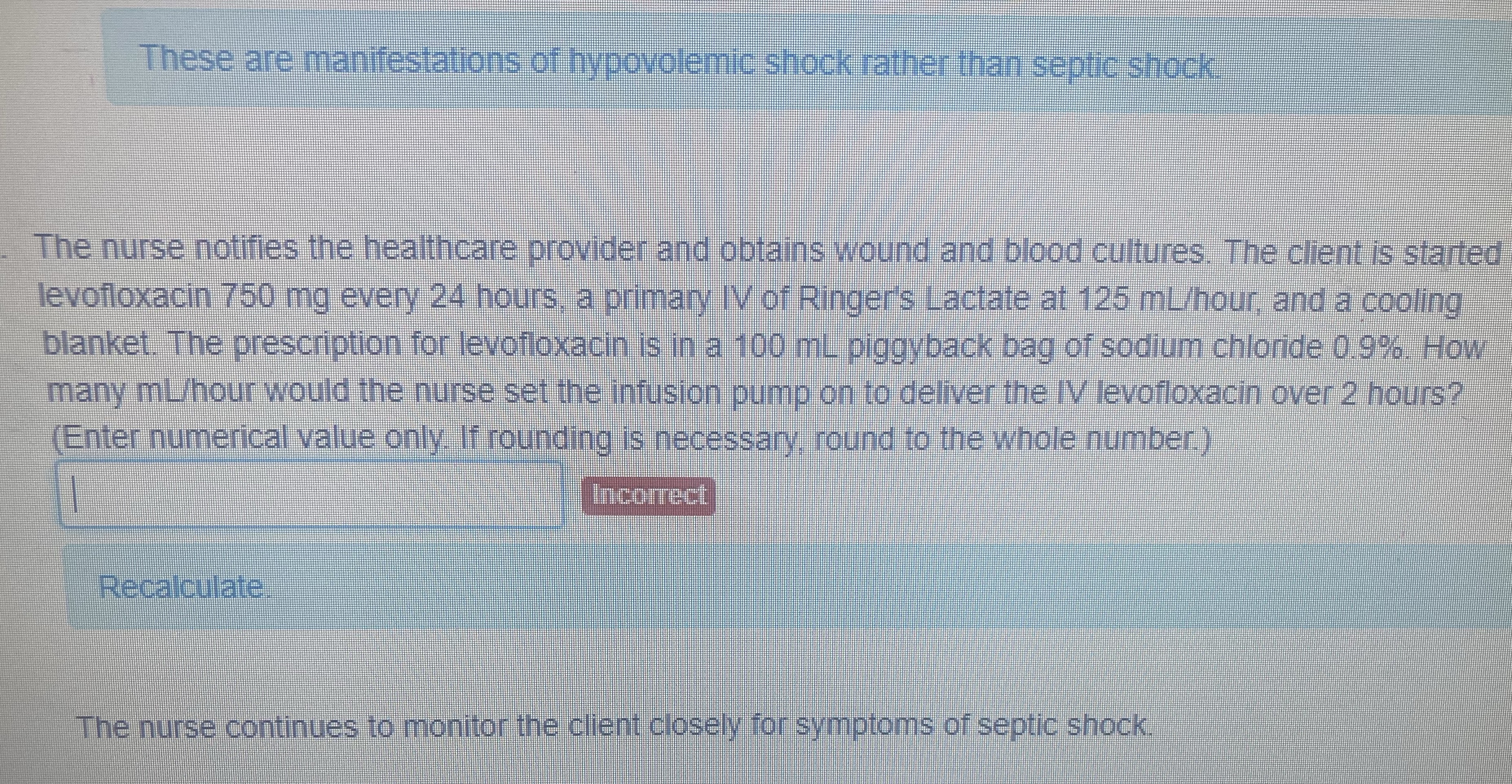 These are manifestations of hypovolemic shock