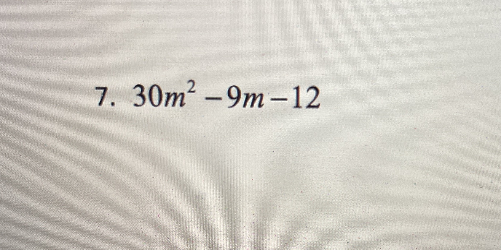 Factor by ac-method please ! Thank you \f
