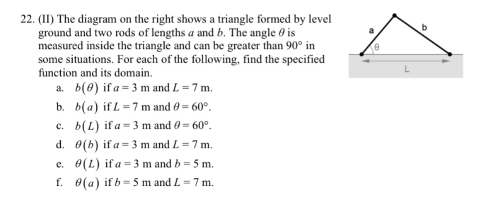 22. (II) The diagram on the right shows a
