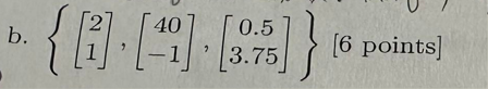 Please show your full solution 3. Give an example