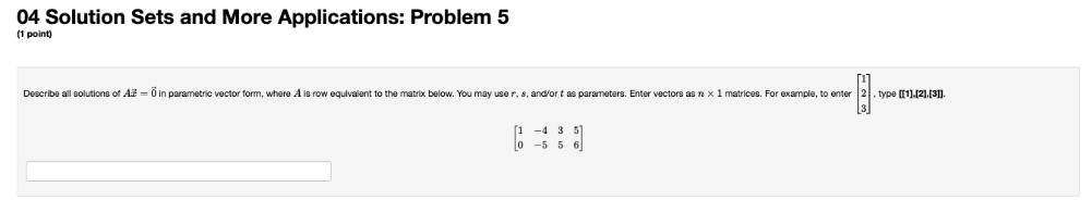 q5) kindly solve this correctly 04 Solution Sets