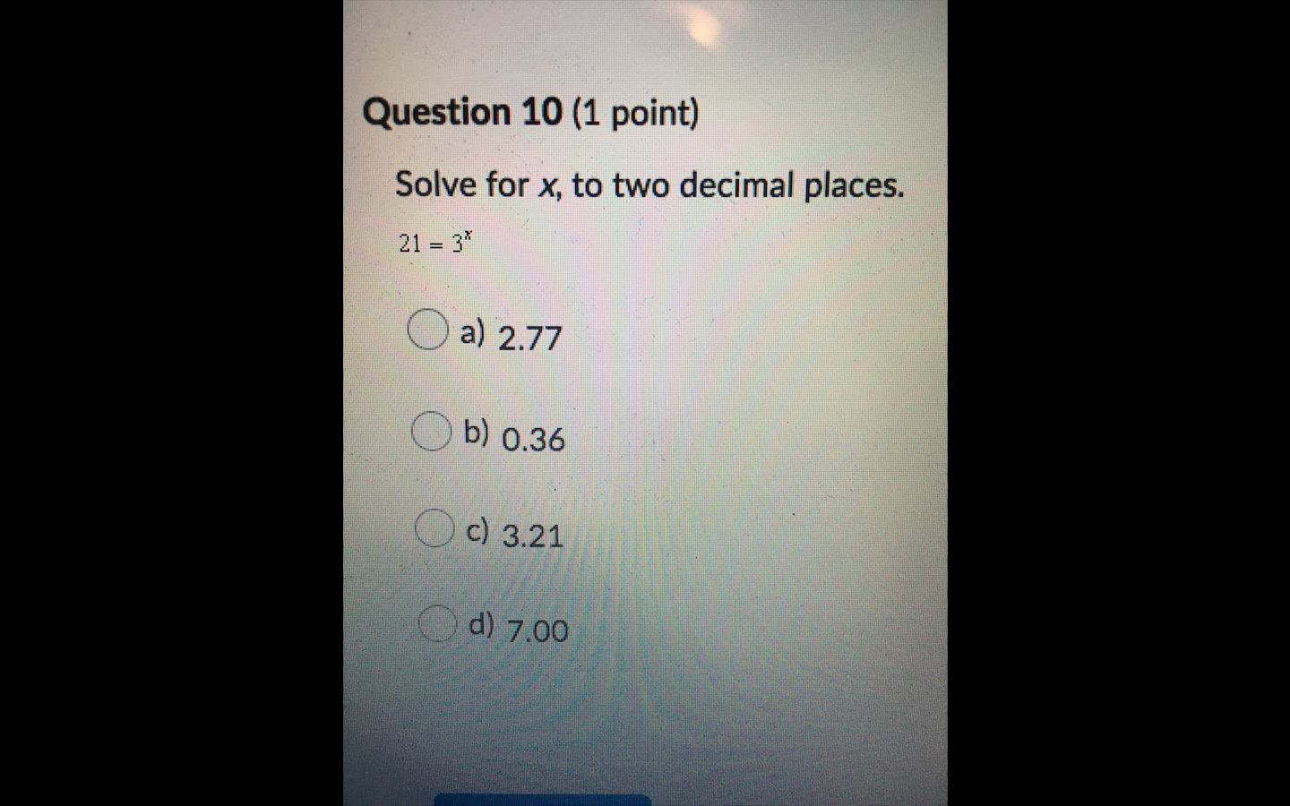 Multiple choice questions. Solve question 2,7,9
