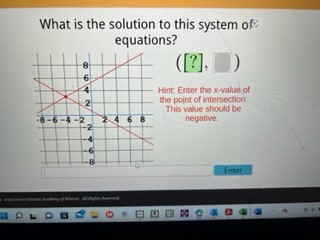 What is the solution to this system of equations?