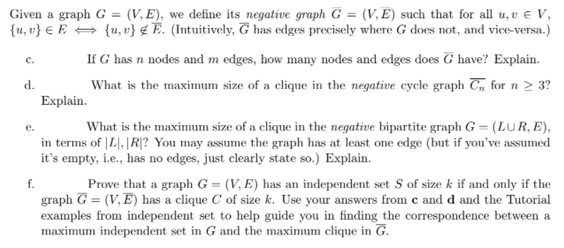 Discrete Math, Graph Theory please only answer if