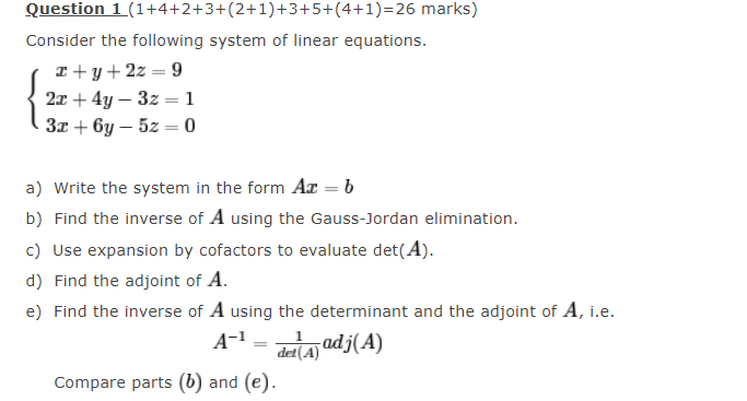 need help in the following Question 1