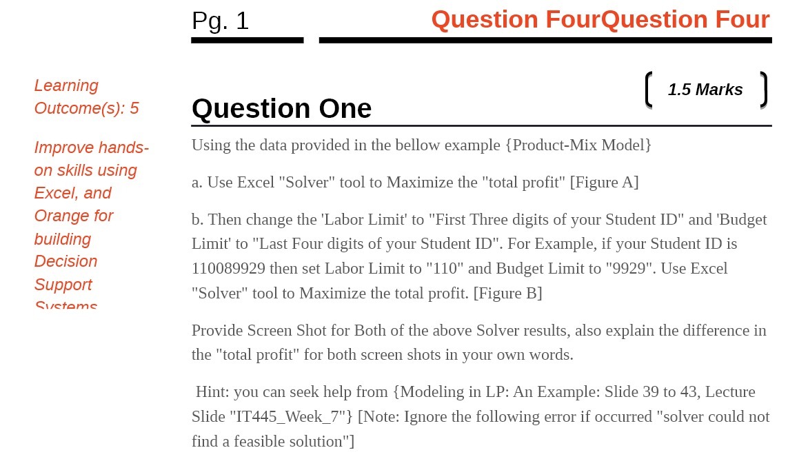 Learning Outcome(s): 5 improve hands- on skiiis