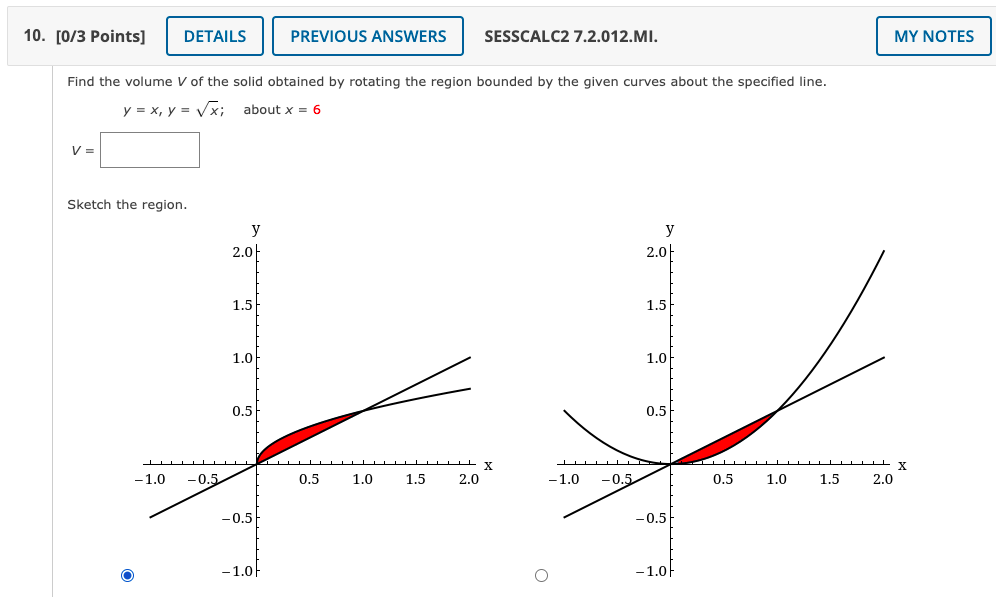 10. [0/3 Points] DETAILS PREVIOUS ANSWERS