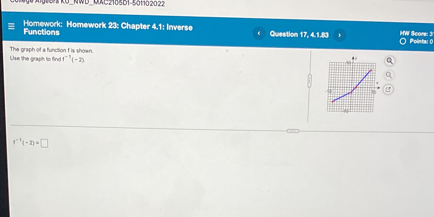 ge Algebra KU_NWD_MAC2105D1-501102022 E Homework: