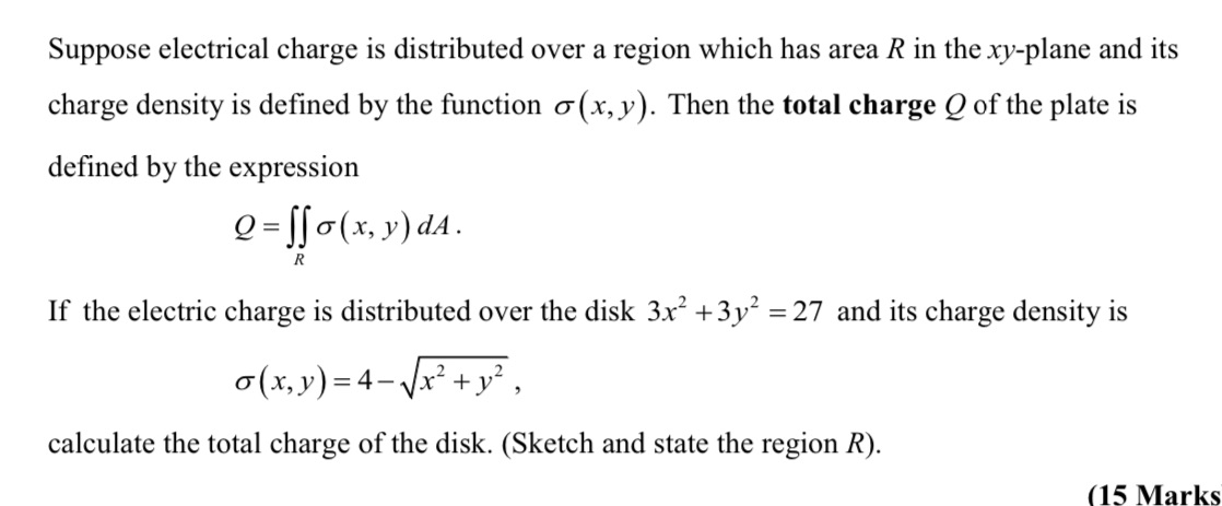 Can you help me with this question? Suppose