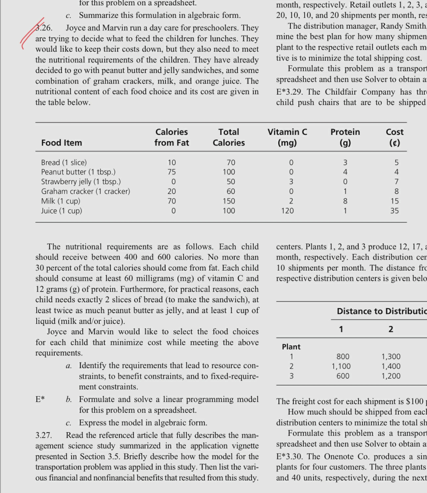 only 3.26 (a) , (b) , (c) for this problem on a
