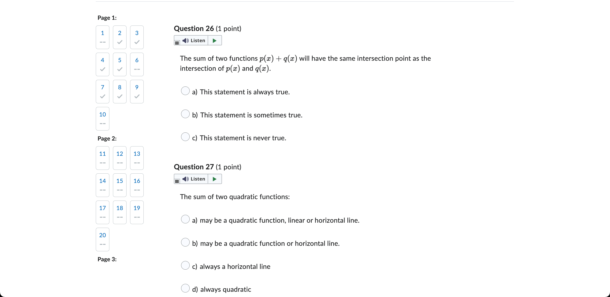 ' 1 ' 2 ' ' 3 ' Question 24 (1