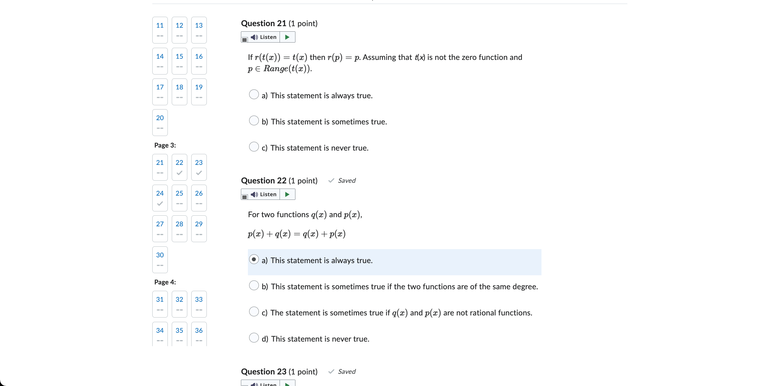 ' 1 ' 2 ' ' 3 ' Question 24 (1