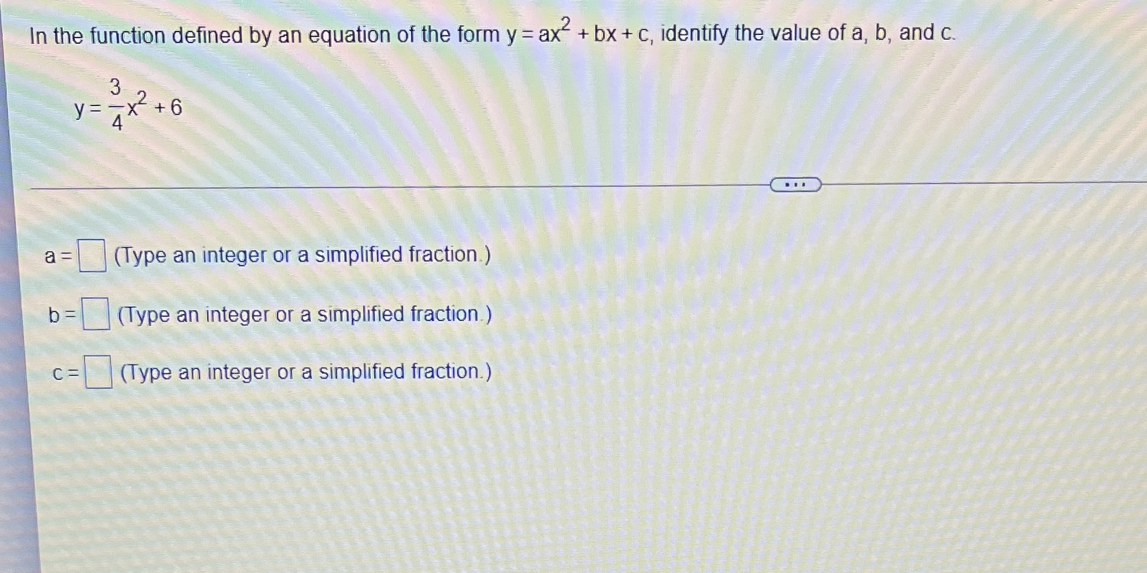 In the function defined by an equation of the