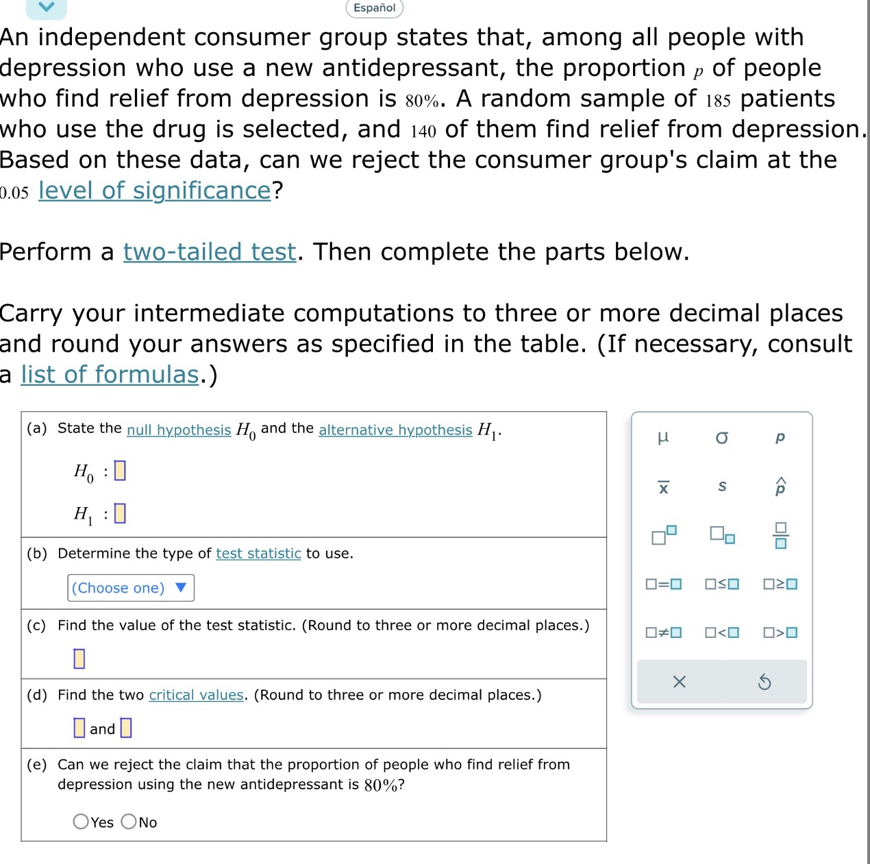 Espanol An independent consumer group states