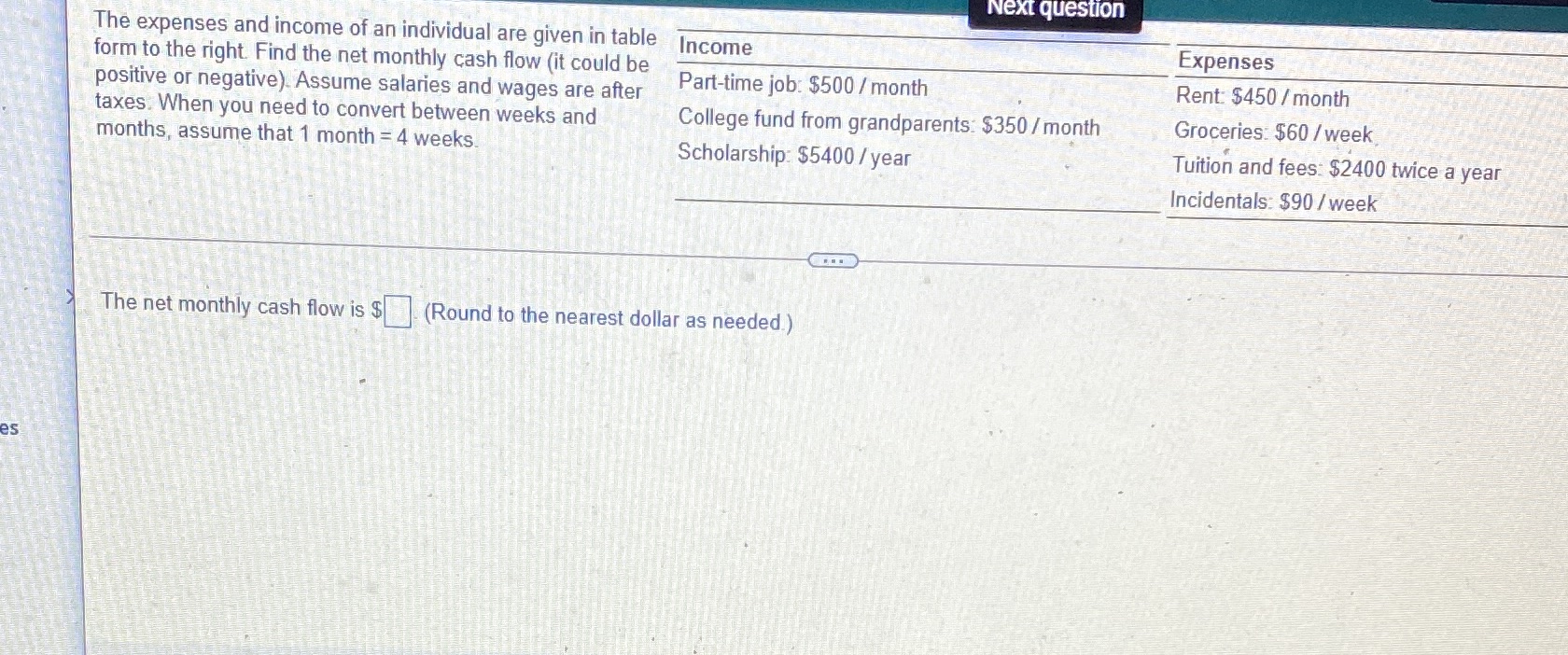 Pleas help me answer this question Next question