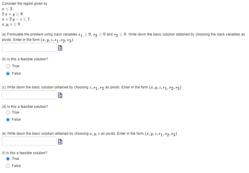 Part A Consider the convex set given by 2 :1 +