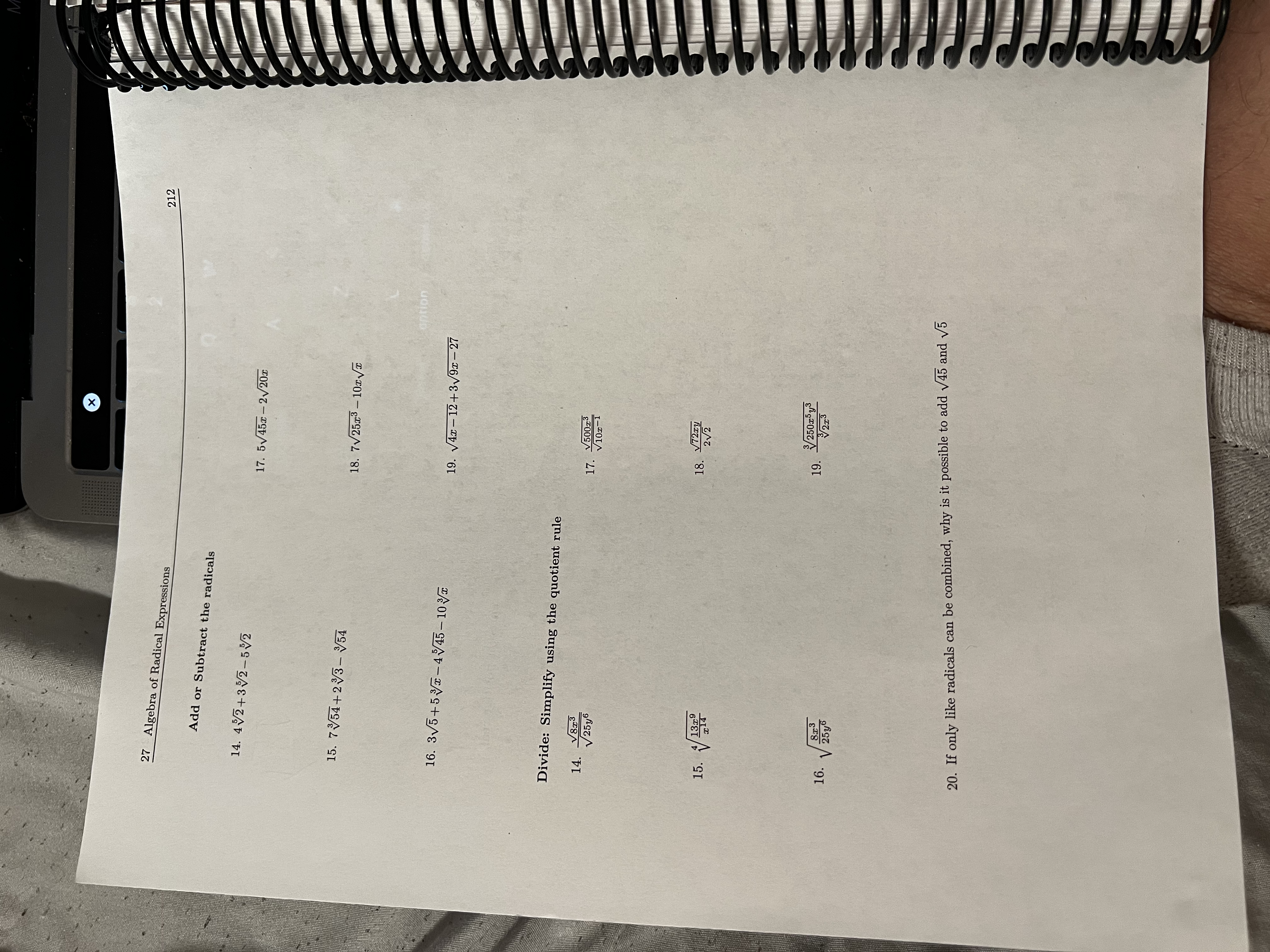 Answer these questions please X 27 Algebra of