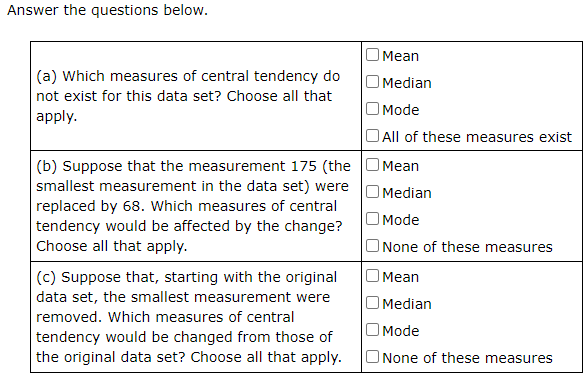 question 11 On each trial of an experiment, a