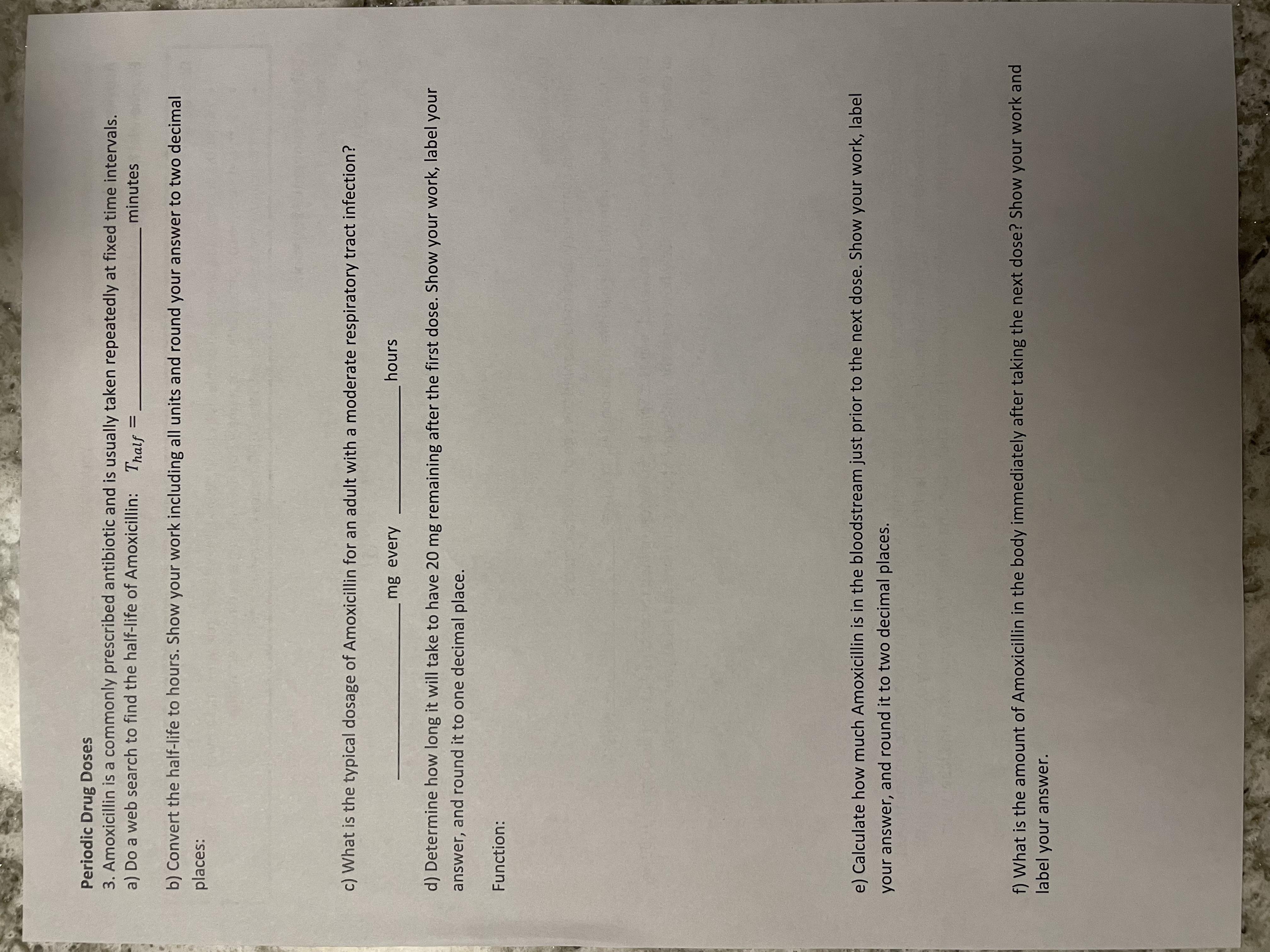 Math 103 Mathematical Reasoning Your Name: