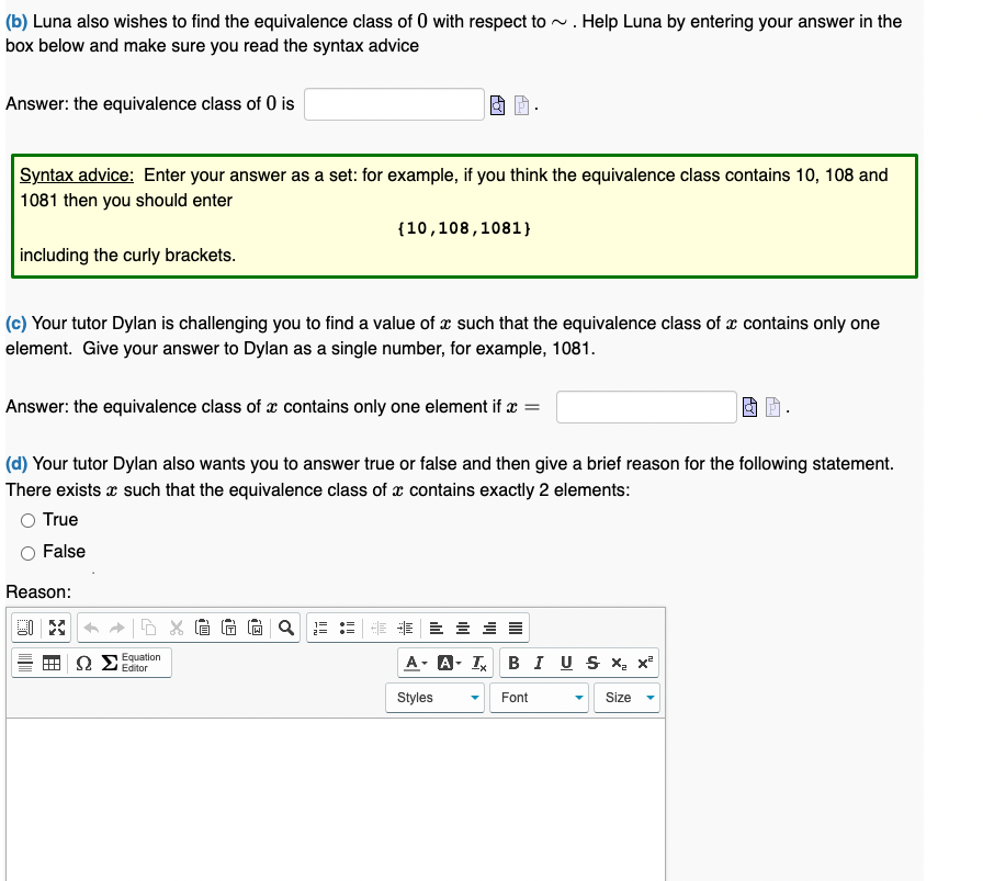 please explain this one step by step Your