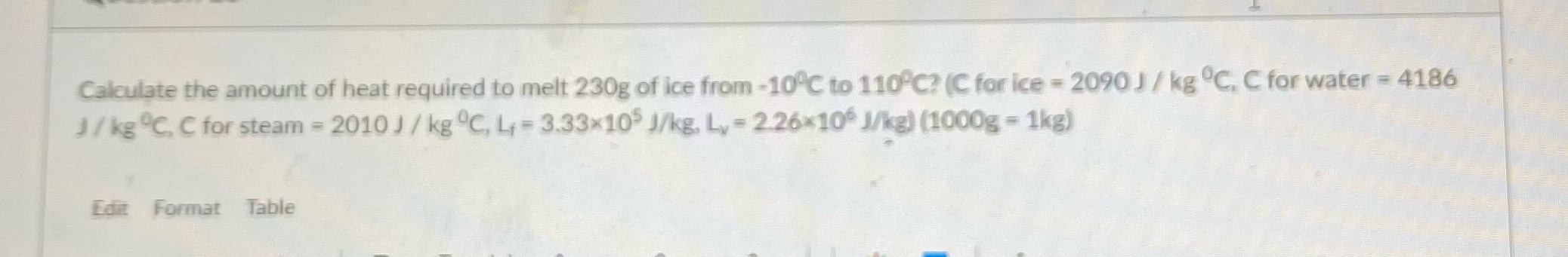 Please help ASAP!! Calculate the amount of heat