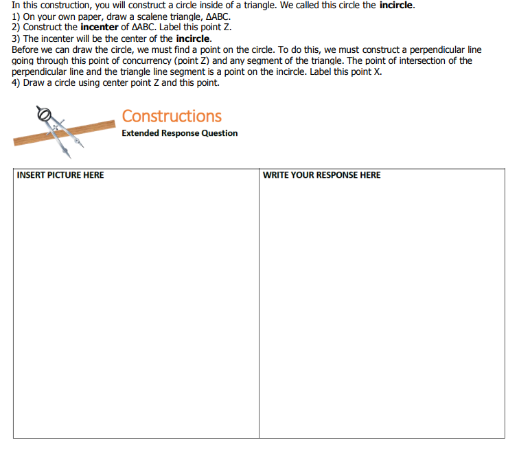 In this construction, you will construct a circle