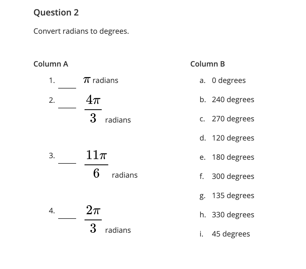 Trigonometry Determine two coterminal angles for
