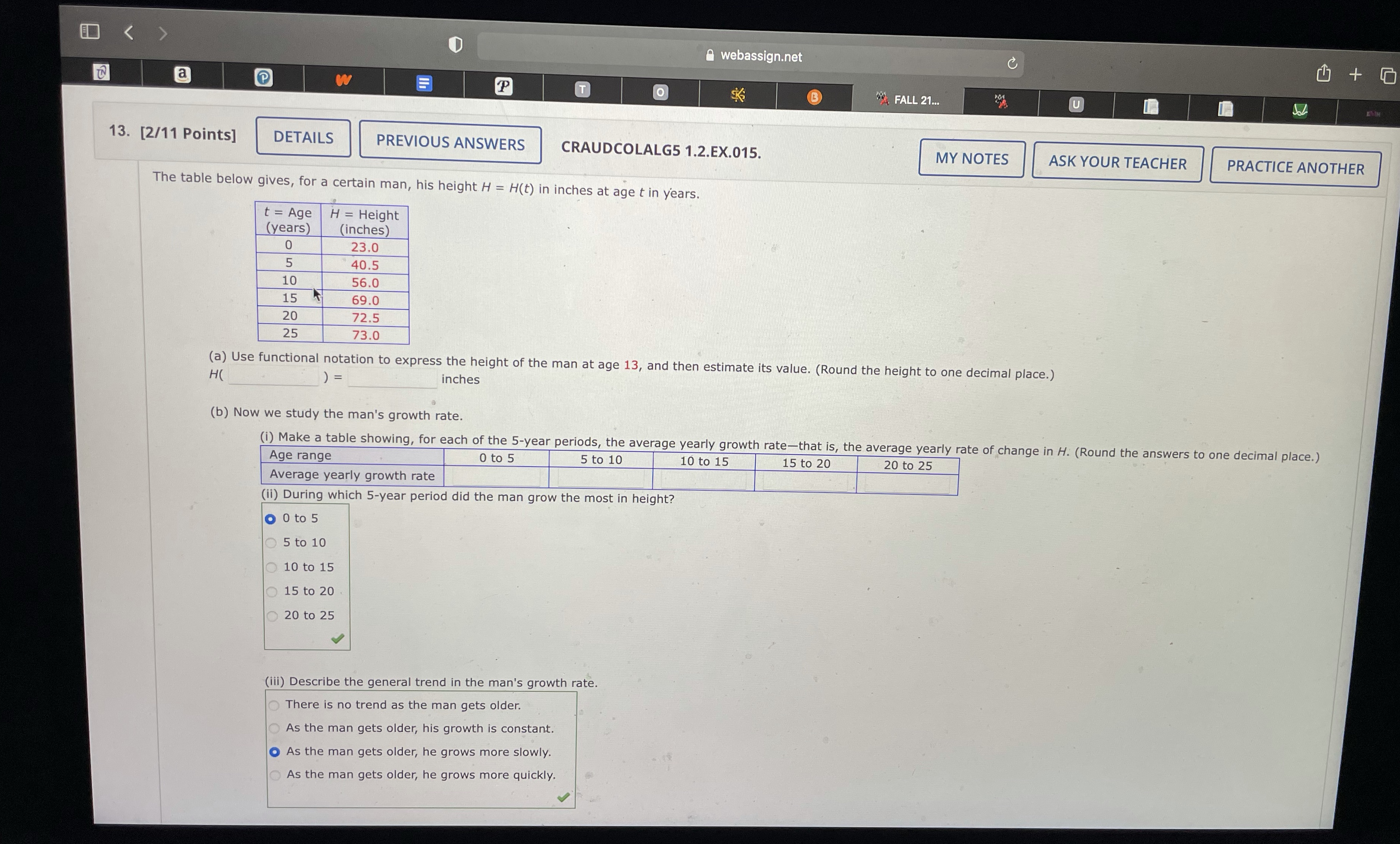 < webassign.net + a P W P T O B FALL 21... U 13.