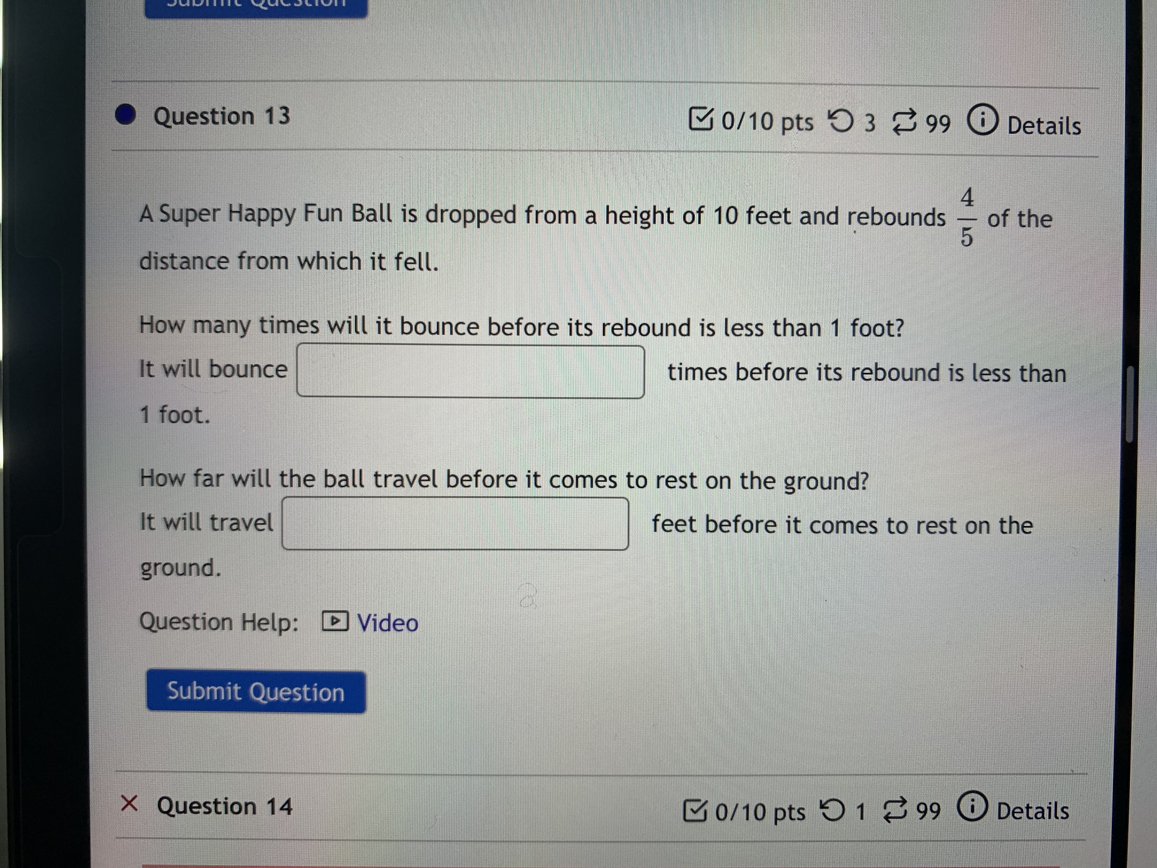 Answer: 120 Question Help: Video Submit Question