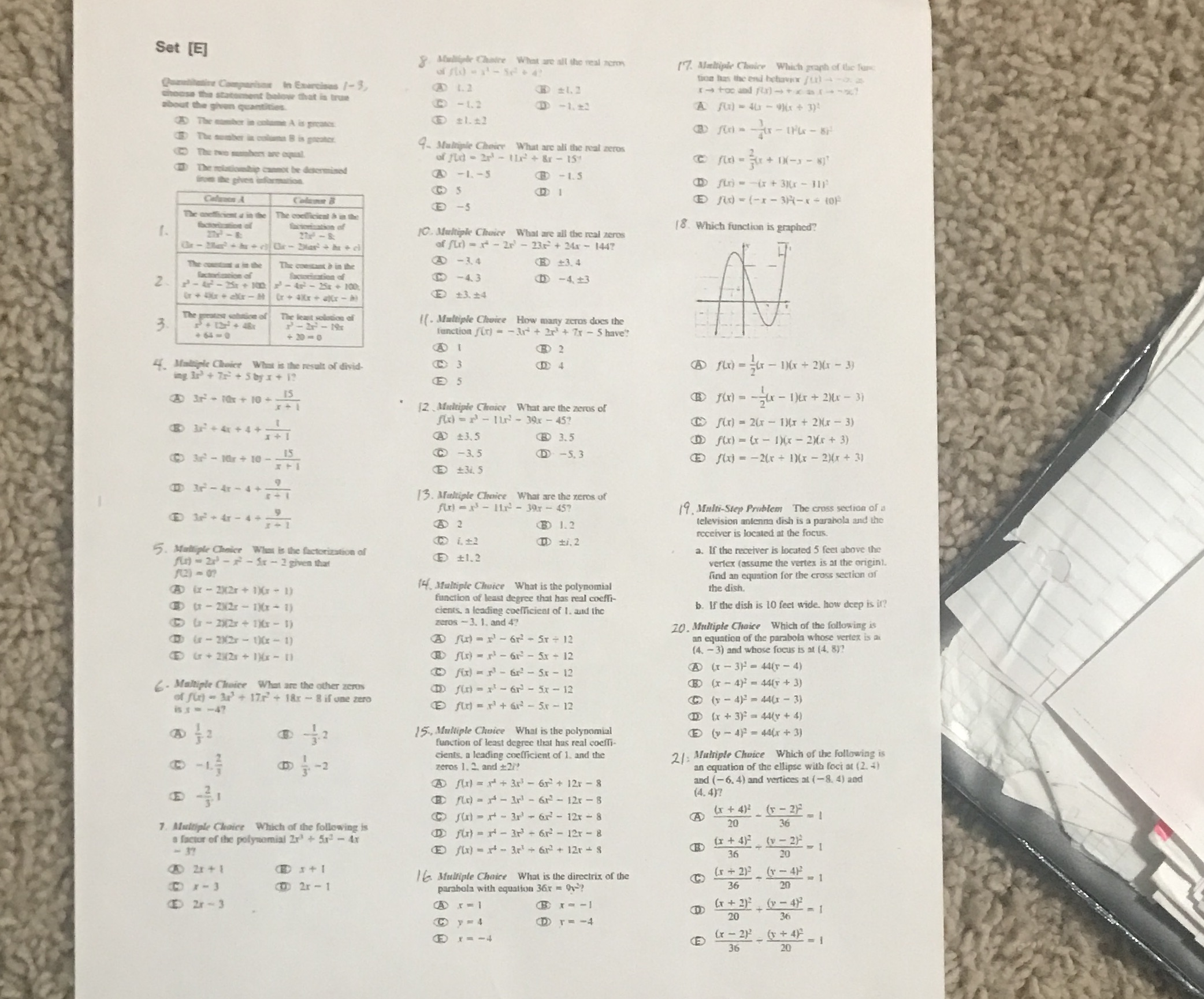 Can someone please help me with all these