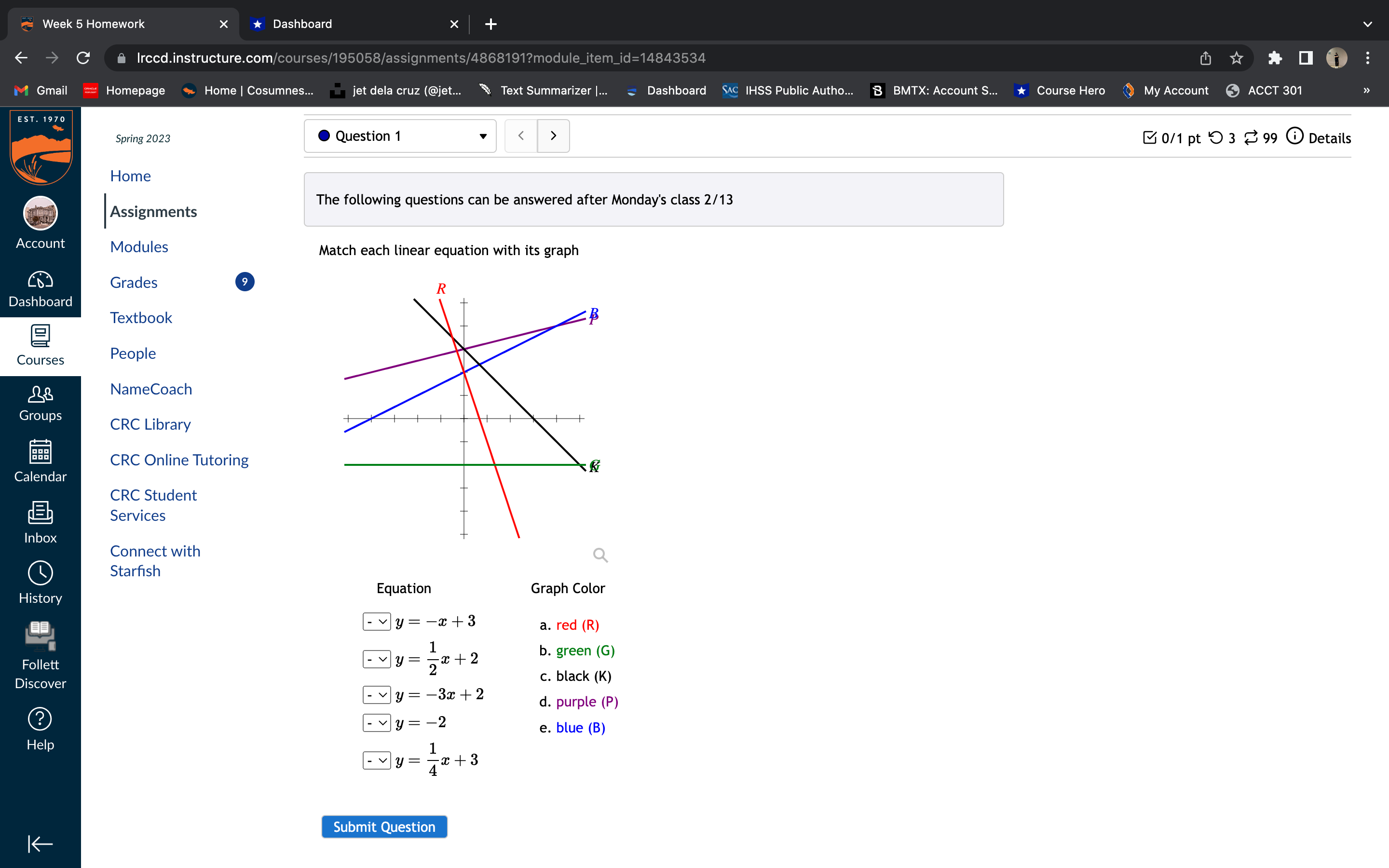 Week 5 Homework X *Dashboard C