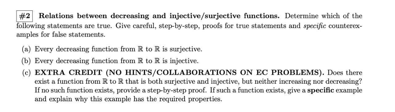#2 Relations between decreasing and