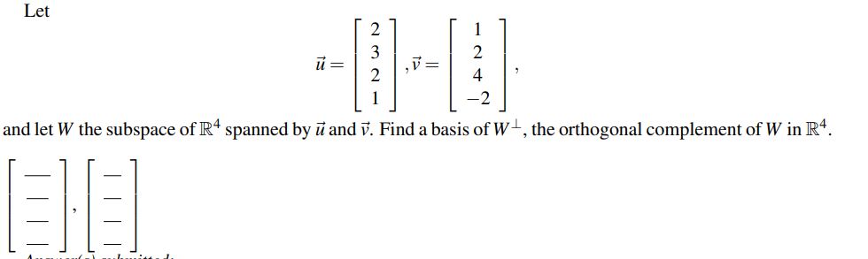 Let 1 2 4 :1 || _'_ 1]