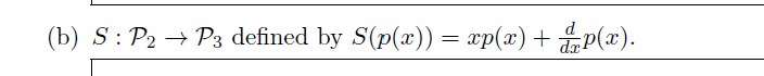 3. Determine if the mappings T and S specified