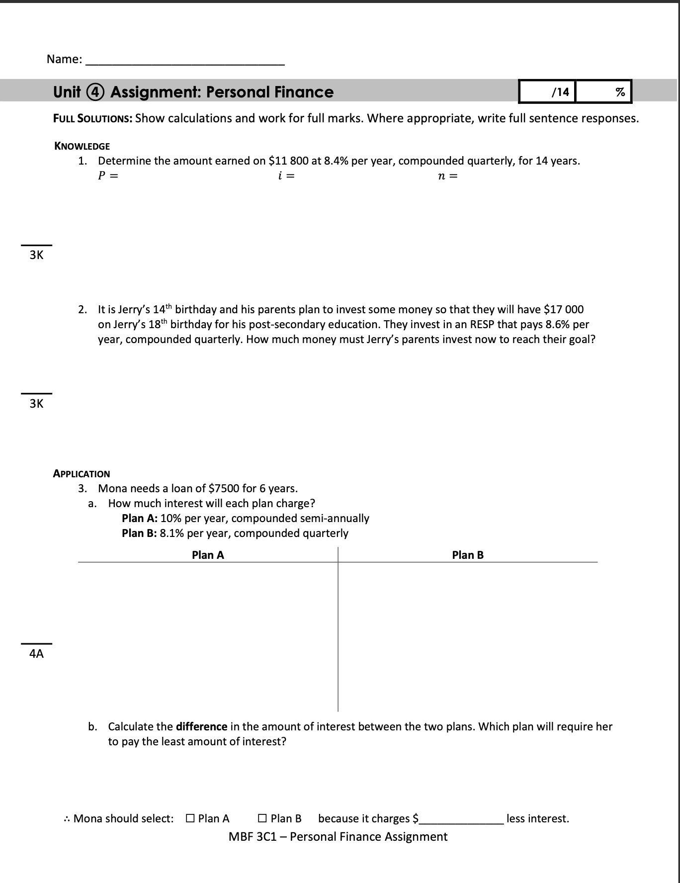 THINKING & COMMUNICATION 4. Without calculating,