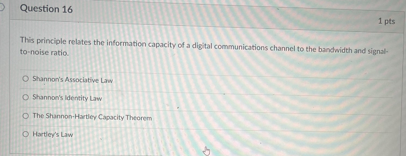 answer only answer as fast as u can Question 18 1