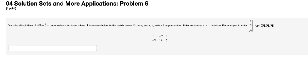 q6) kindly solve this correctly 04 Solution Sets
