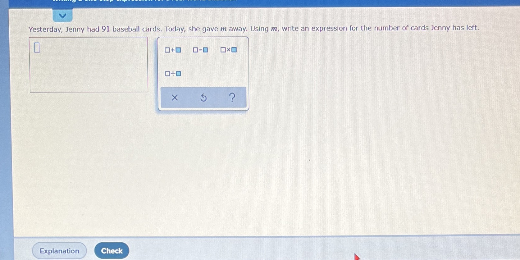 Yesterday, Jenny had 91 baseball cards. Today,