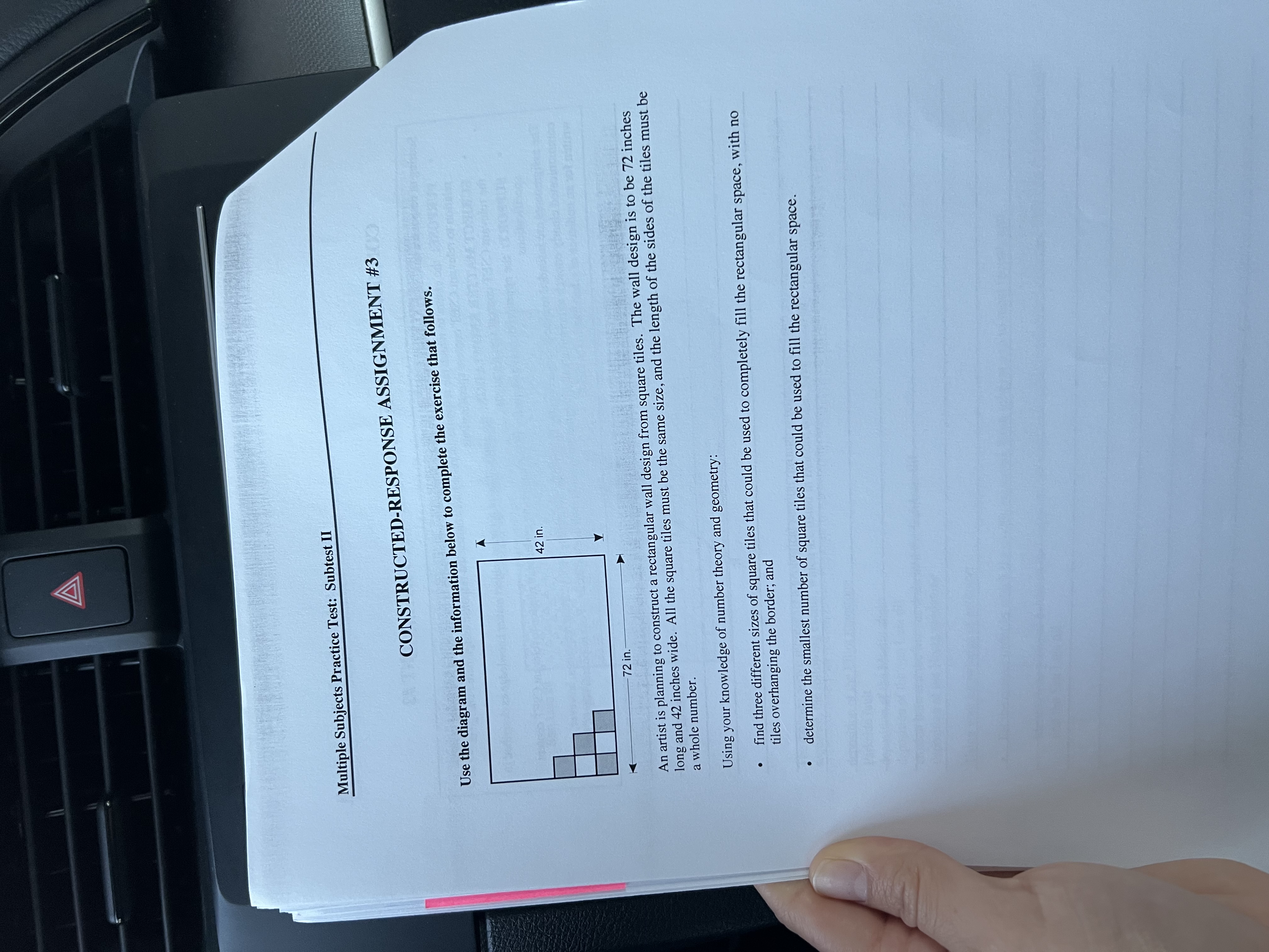 Multiple Subjects Practice Test: Subtest II