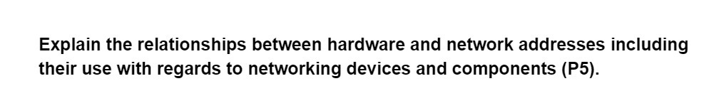 Explain the relationships between hardware and