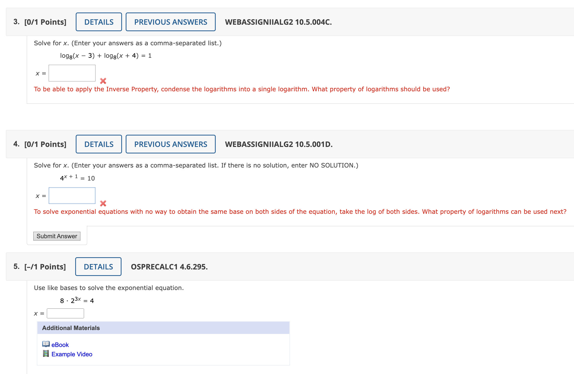 3. [0/1 Points] DETAILS PREVIOUS ANSWERS