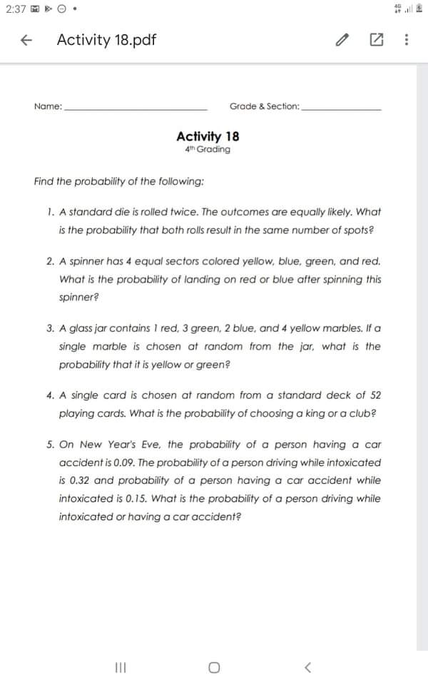 THANKYOUUUU 2:37 m DO . Activity 18.pdf . ..