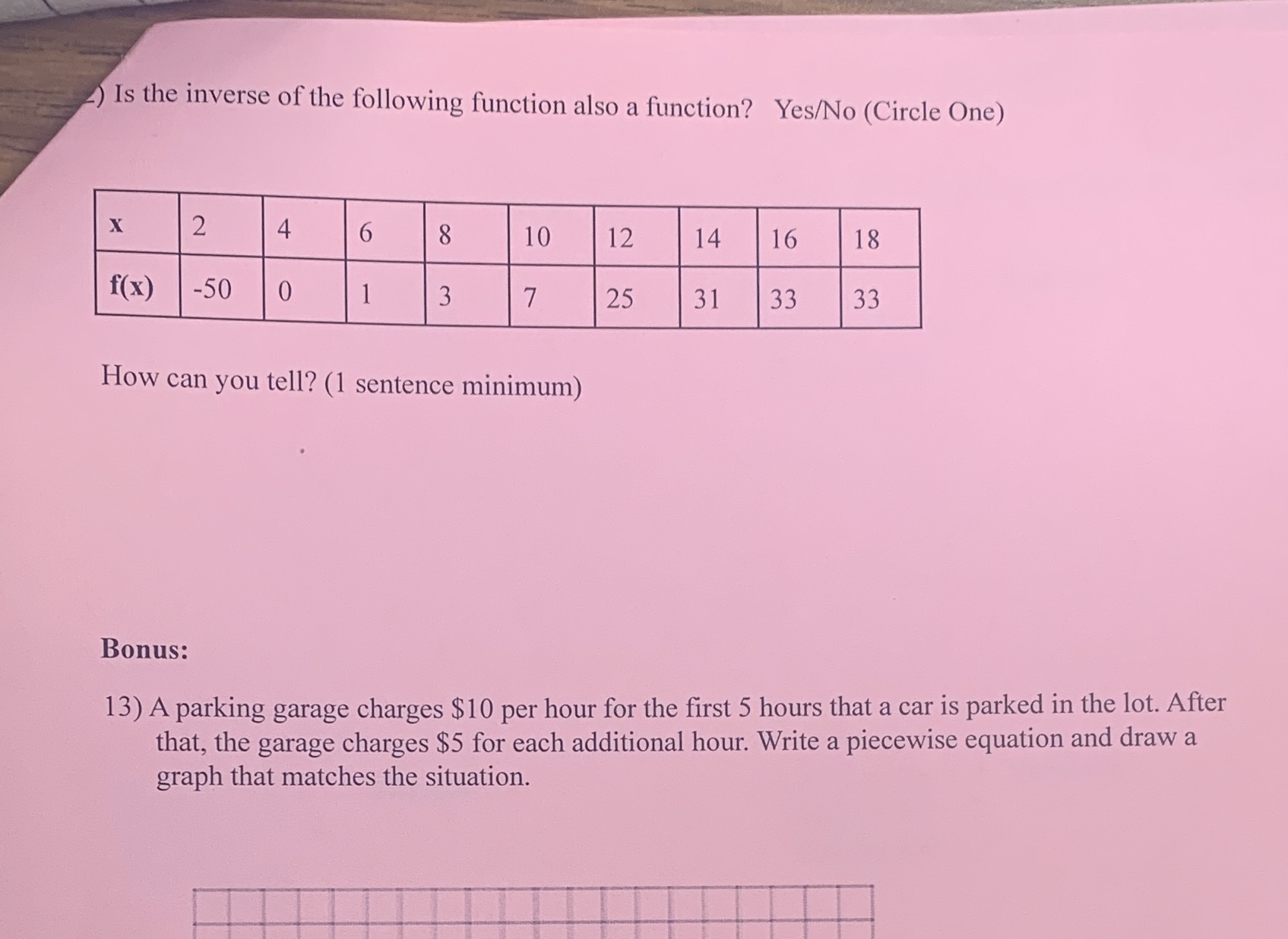 I have my test in 45 minutes!! I need to learn